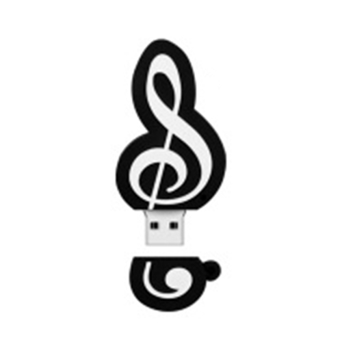 

MicroDrive 4GB USB 2.0 Music Note U Disk