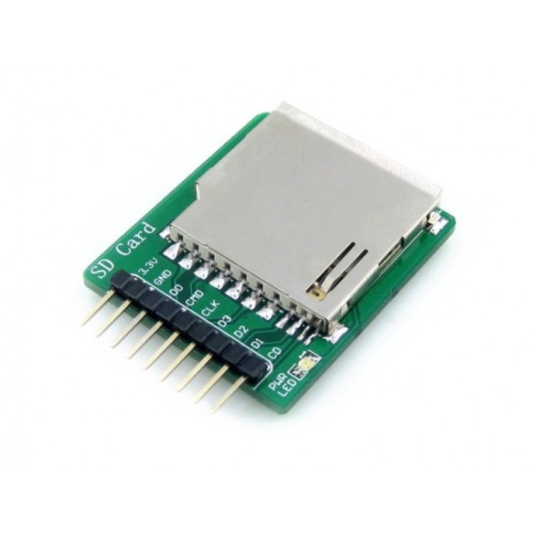 

Waveshare SD / MircoSD (TF) Card 2 in 1 Storage Board
