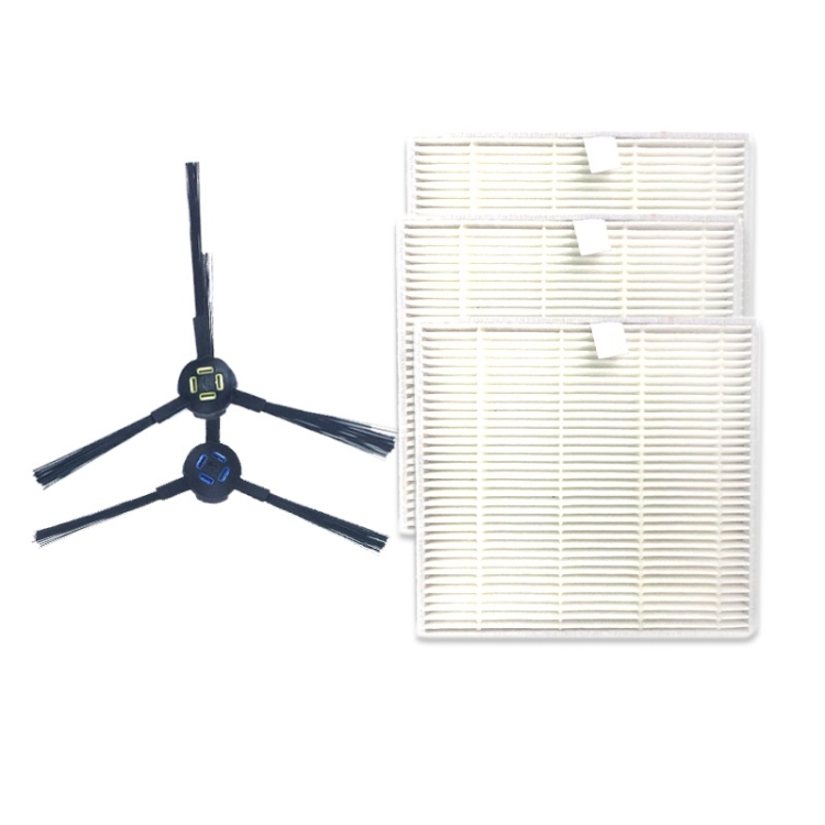 

XI280 1 Pair I258 Side Brush + 3 PCS I206 Filter for ILIFE V8S