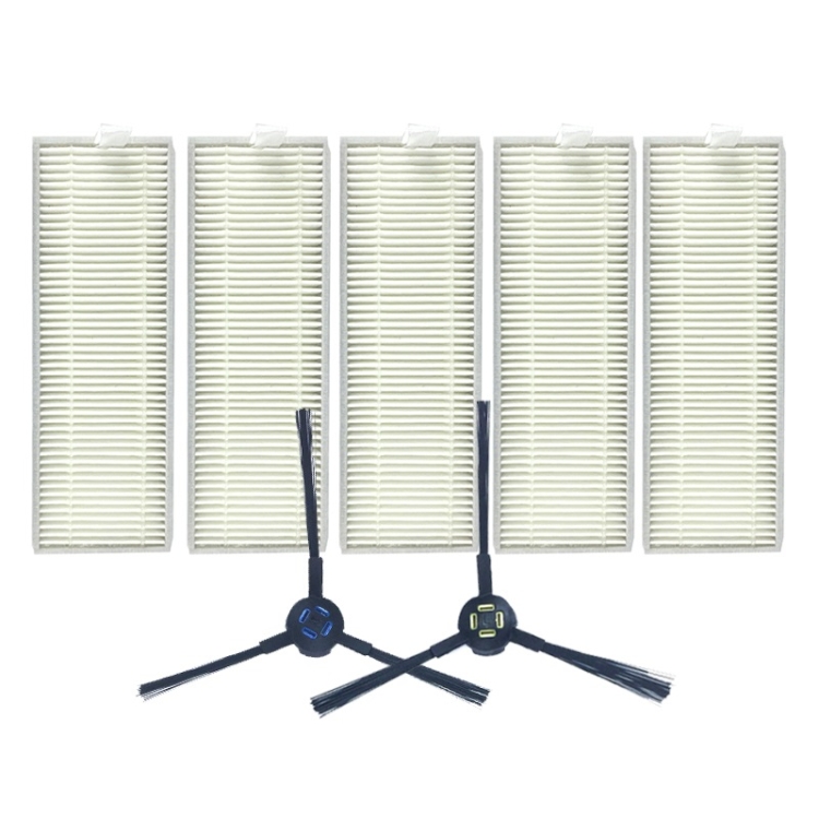 

XI287 5 PCS I259 Filter +1 Pair I258 Side Brush for ILIFE A7 / A9