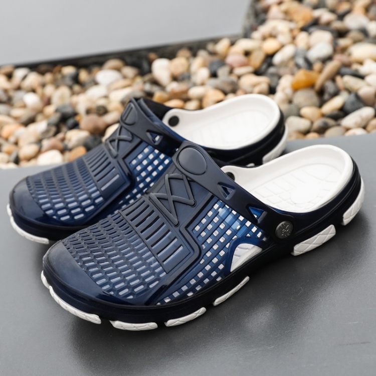 

Fashion Trend Comfortable and Breathable Sandals Slippers for Men (Color:Blue Size:42)