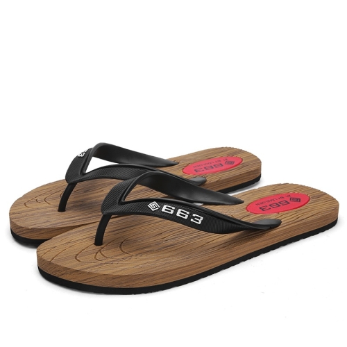 

Fashion Trend Non-slip Wearable Casual Slippers for Men (Color:Khaki Size:43)