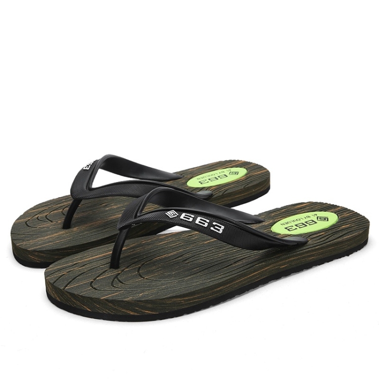 

Fashion Trend Non-slip Wearable Casual Slippers for Men (Color:Army Green Size:40)