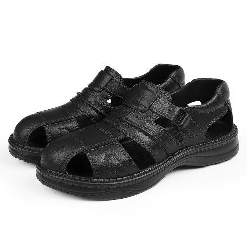 

Comfortable and Breathable Casual Beach Sandals for Men (Color:Black Size:43)