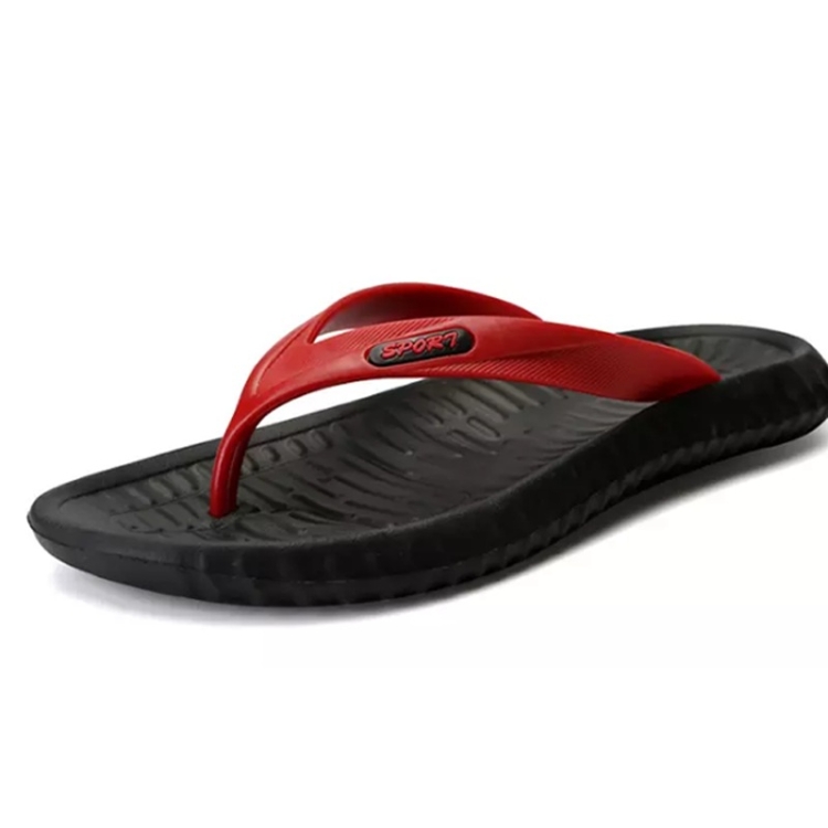

Simple and Stylish Casual Wild Flip-flops for Men (Color:Red Size:43)