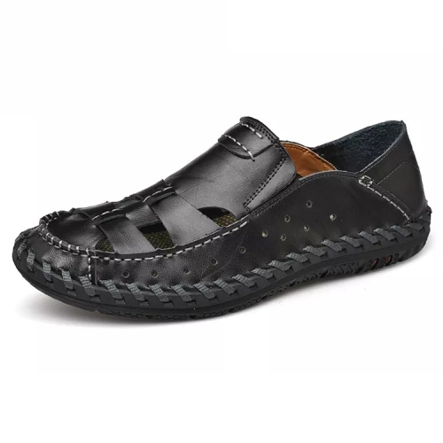 

Comfortable Soft Non-slip Wear-resistant Outdoor Upstream Beach Shoes for Men (Color:Black Size:39)