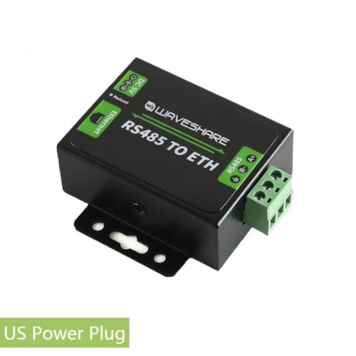 

Waveshare RS485 to Ethernet Converter, US Plug