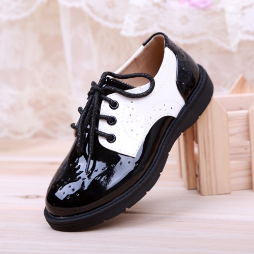 

Comfortable Non-slip Wearable Children Shoes (Color:Black White Size:28)