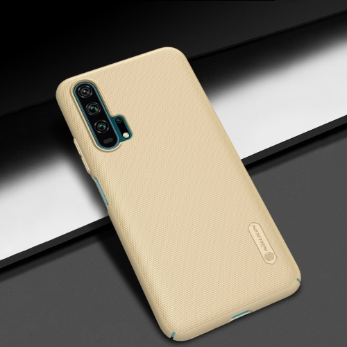 

NILLKIN Frosted Shield Concave-convex Texture PC Protective Case Back Cover for Huawei Honor 20 Pro (Gold)