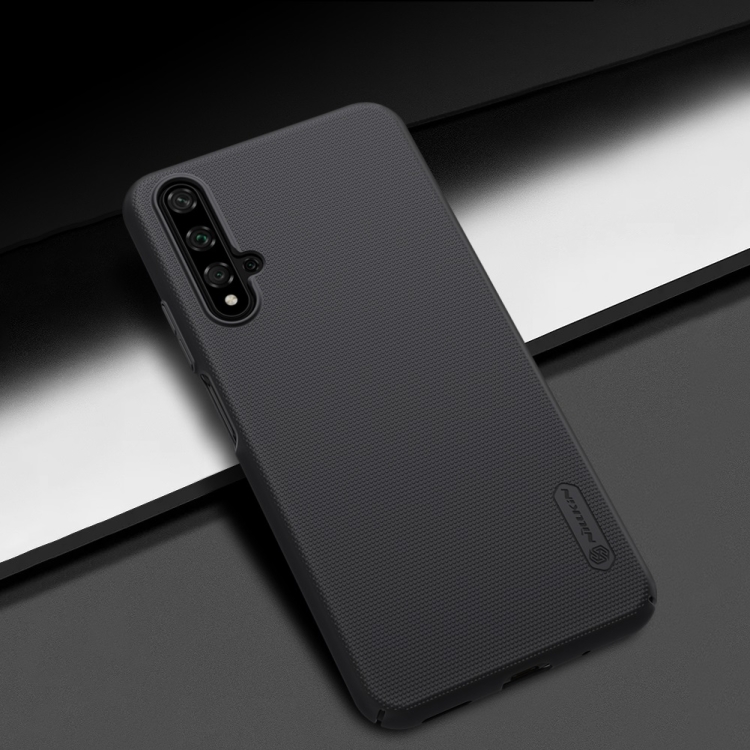 

NILLKIN Frosted Shield Concave-convex Texture PC Protective Case Back Cover for Huawei Honor 20 (Black)
