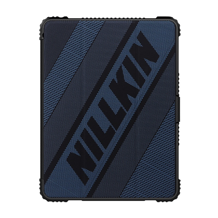 

NILLKIN Bumper Horizontal Flip Leather Case for iPad 9.7 (2018) & iPad Pro 9.7 & iPad 9.7 inch (2017) & iPad Air 2 & iPad Air, with Pen Slot & Holder (Blue)