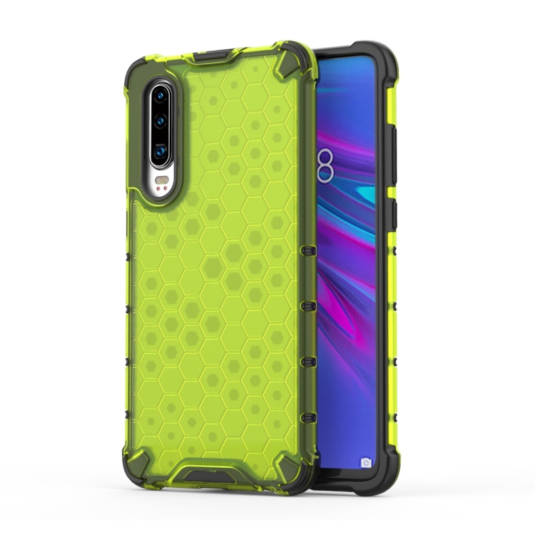 

Shockproof Honeycomb PC + TPU Protective Case for Huawei P30 (Green)