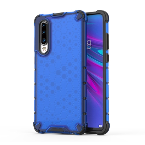 

Shockproof Honeycomb PC + TPU Protective Case for Huawei P30 (Blue)