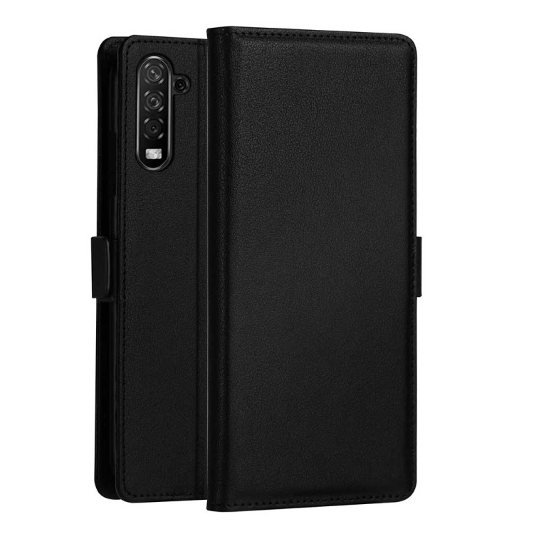 

DZGOGO MILO Series PC + PU Horizontal Flip Leather Case for Galaxy Note 10, with Holder & Card Slot & Wallet (Black)