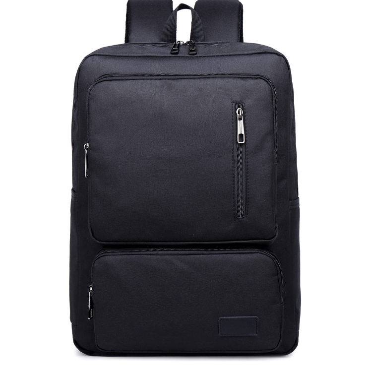 

Fashion Large Capacity Casual Notebook Tablet Backpack (Black)