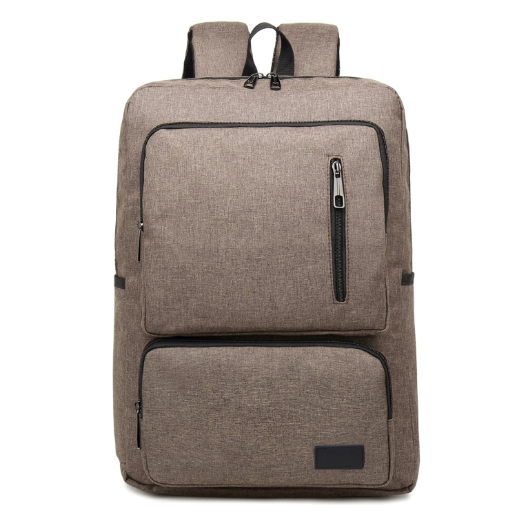 

Fashion Large Capacity Casual Notebook Tablet Backpack (Brown)