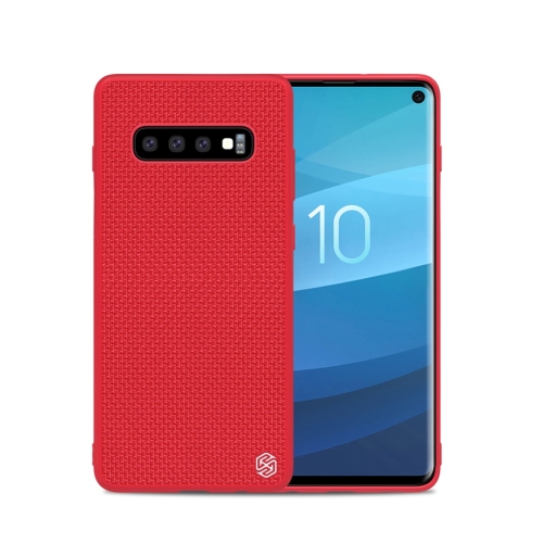 

NILLKIN Nylon Fiber 3D Textured TPU Case for Galaxy S10 (Red)