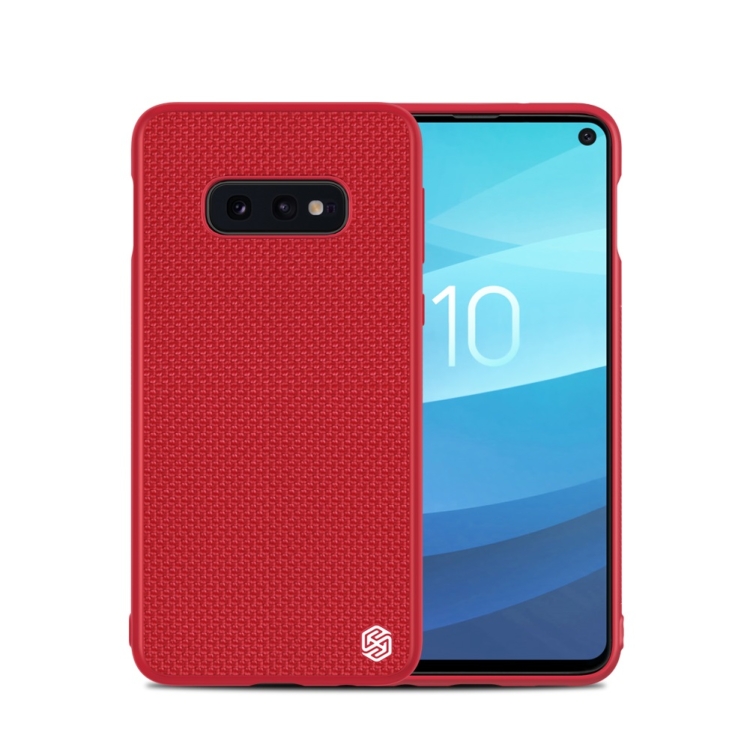 

NILLKIN 3D Textured Nylon Fiber TPU Case for Galaxy S10e (Red)