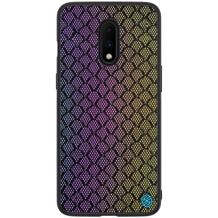 

NILLKIN Brilliant Series Twinkle PC+TPU Case for OnePlus 7 (Rainbow)