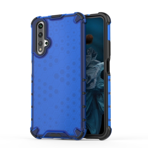 

Shockproof Honeycomb PC + TPU Protection Case for Huawei Honor 20 PRO (Blue)