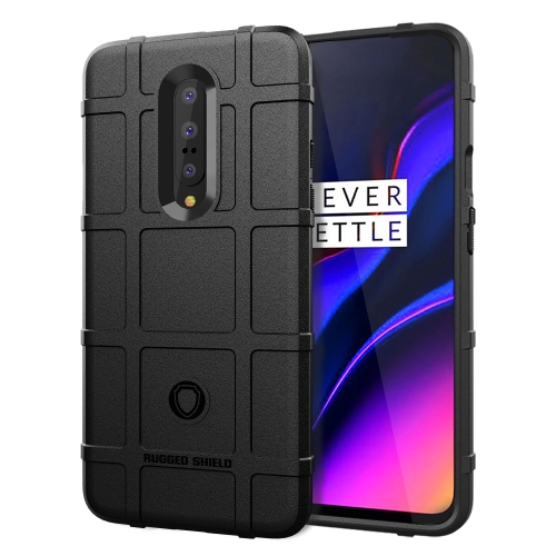 

Shockproof Protector Cover Full Coverage Silicone Case for OnePlus 7 Pro (Black)