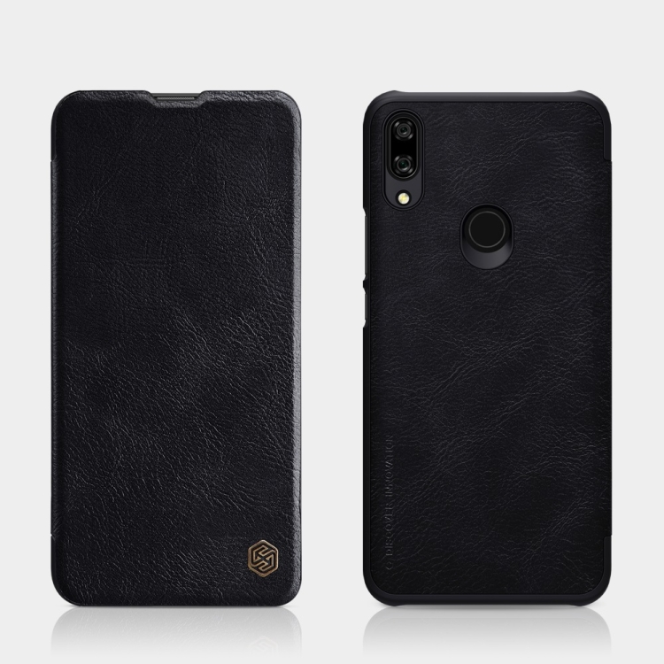 

NILLKIN QIN Series Crazy Horse Texture Horizontal Flip Leather Case for Huawei Y9 Prime(2019) / P Smart Z, with Card Slot (Black)