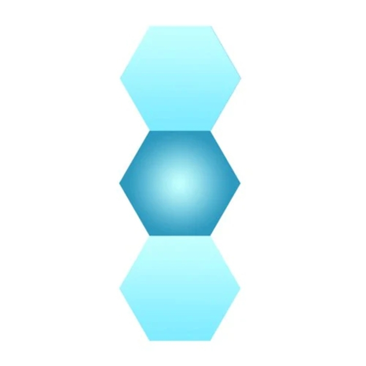 

3 PCS Creative Geometry Assembly LifeSmart APP Control Home Panel Light Night Lamp with Base