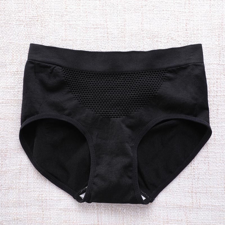 

3D Honeycomb Breathable Briefs (Black)