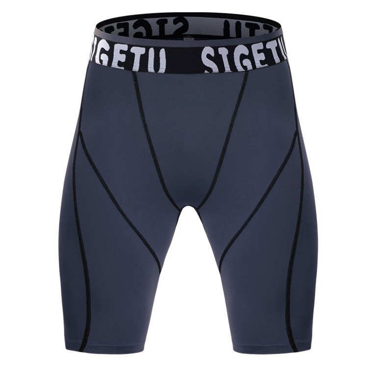 

SIGETU Men Quick-drying Running Fitness Pants (Color:Grey Size:XL)