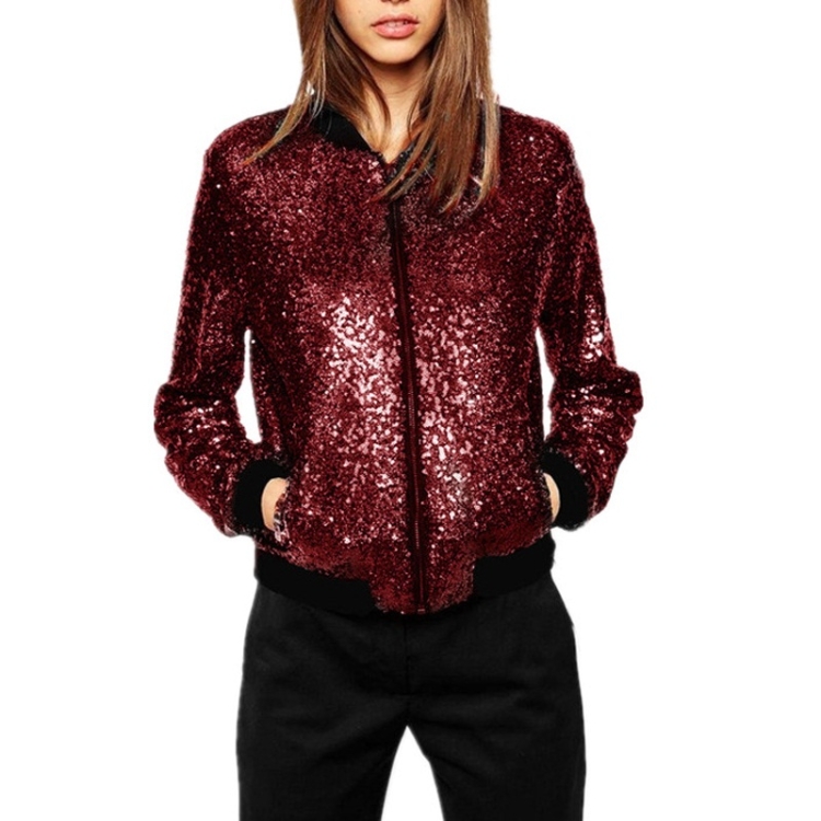 short sequin jacket