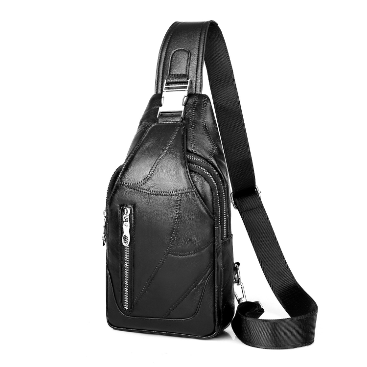 

Fashion Travel PU Single Shoulder Crossbody Handbag Bags (Black)