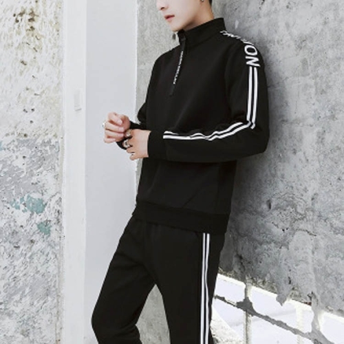 

Casual Clothes Cool Track Suit (Color:Black Size:XXL)