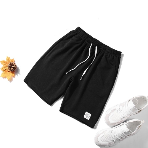 

Men Casual Loose Shorts (Color:Black Size:XXL)