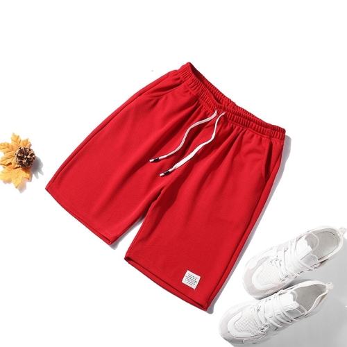 

Men Casual Loose Shorts (Color:Red Size:XL)