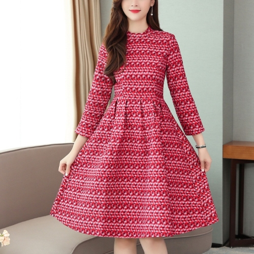 

Medium and Long Scented Temperament Dress (Color:Red Size:S)