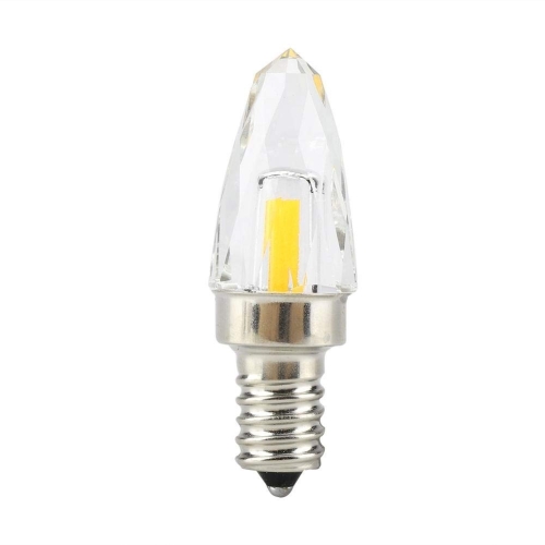 

YWXLight E12 4W COB LED Lighting Filament Glass Bulb, AC 110-130V (Cold White)