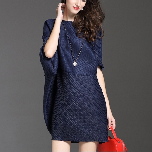 bat sleeve dress