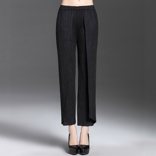 

Fold Thin Wild Casual Loose Pants (Color:Black Size:One Size)