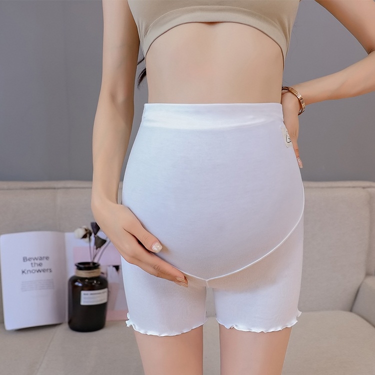 

Pregnant Women Bottoming Anti Emptied Safety Pants(Color:Beige Size:One Size)