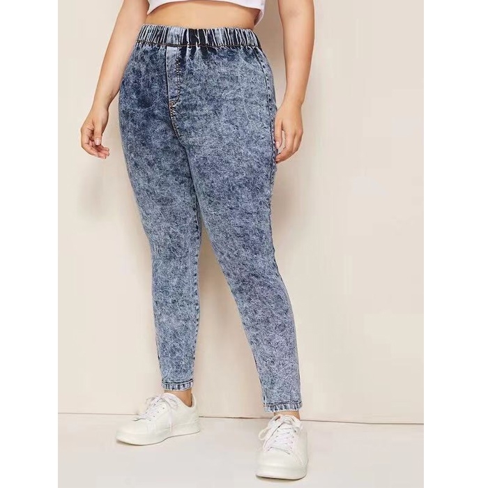 

Fashion Women Plus Size Casual Pants (Color:Dark Blue Size:0XL)