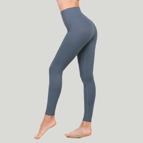 

Women Stretch Quick-Dry High Waist Yoga Pants (Color:Grey Size:S)