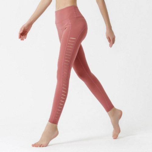 

Side Cutout Fitness Running Track Pants (Color:Red Size:L)