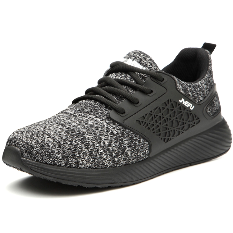 

Jiefu Portable And Breathable Electrical Insulating Labor Protection Shoes (Color:Grey Size:37)