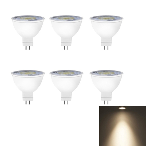 

YWXLight 6 PCS 7W 700LM MR16 LED Bulbs, 127V(Natural White)
