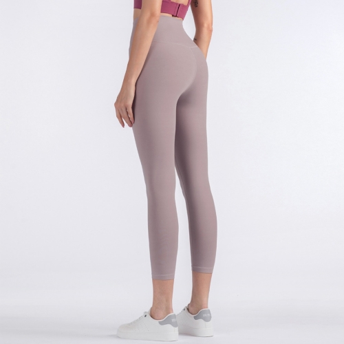 blush yoga pants