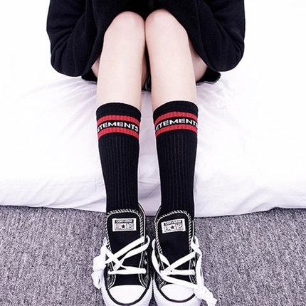 

Pattern Polyester Cotton Short Socks for Ladies (Pattern:Letters Size:Free Size)