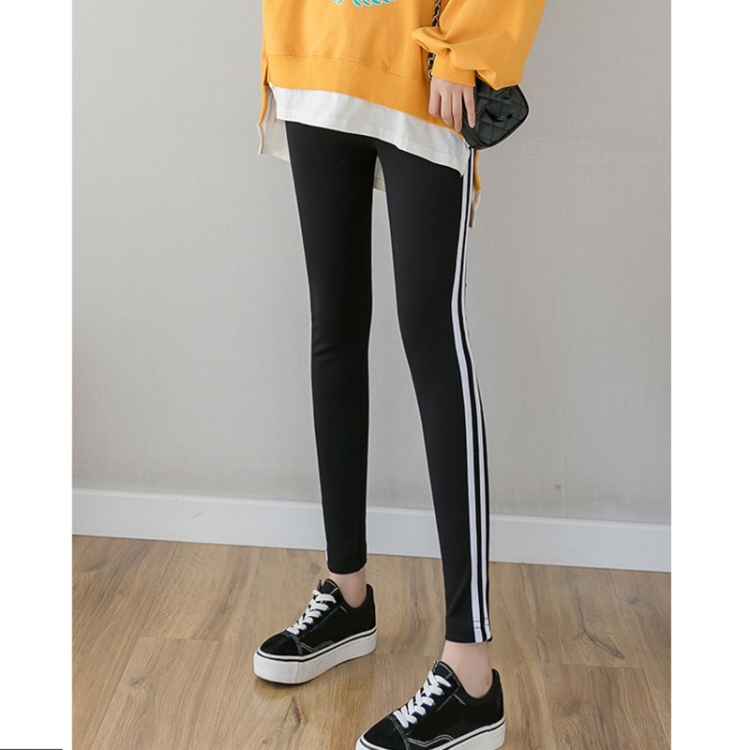 

Autumn Leggings For Pregnant Women (Color:Black Size:XXL)