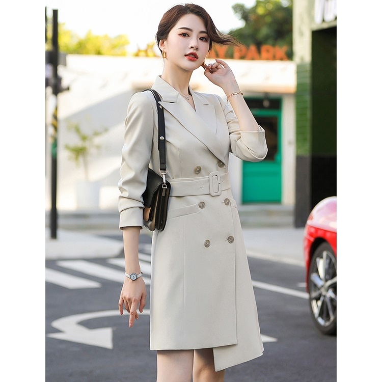 

Long Waist Coat With Slits And Cardigan (Color:Apricot Size:XXL)