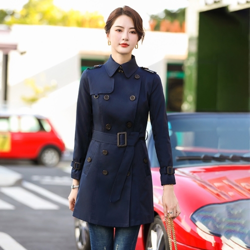 

Long Waist Coat With Slits And Cardigan (Color:Dark Blue Size:M)