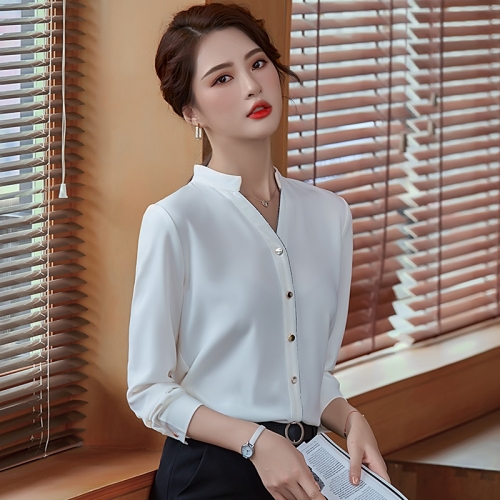 

Fashion Casual Suit Bottoming Shirt (Color:White Size:S)